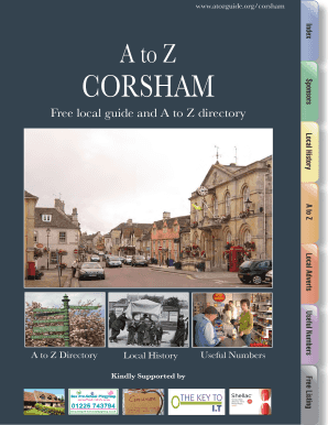 INDEXIndex A to Z CORSHAM - atozguide