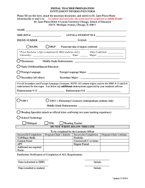 Illinois Professional Education License (PEL) Application
