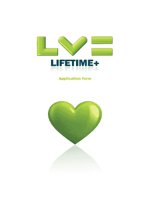 Lifetime+ Life Insurance Application Form