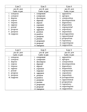 Spelling Worksheet