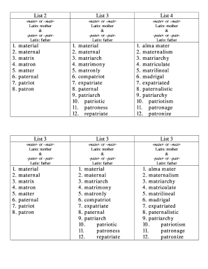 Spelling Worksheet