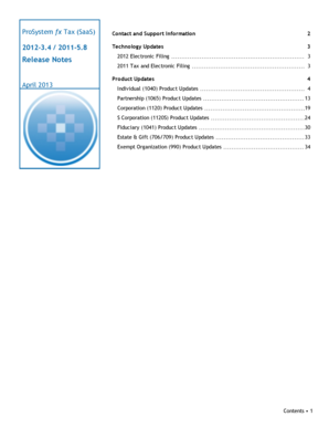ProSystem fx Tax Release Notes