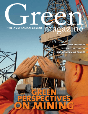 Australian Greens Campaign Donation Form