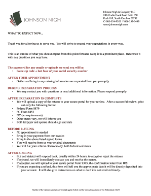 Tax Return Preparation Process Guide