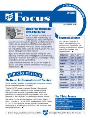 Tax Watch Your Mailbox for Time 1099-R Tax Forms - ohsers