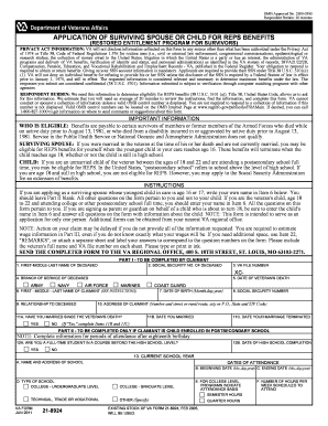 Application for REPS Benefits