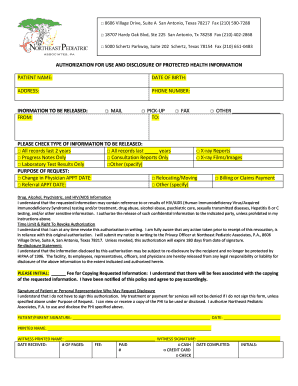 HIPAA Authorization Form