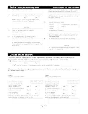UK Non-Domestic Property Valuation Form
