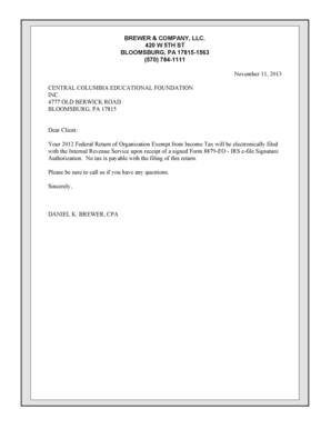 IRS Form 8879-EO Signature Authorization