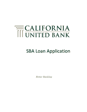 SBA Loan Application Checklist