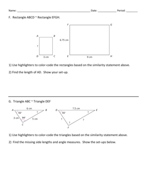 Geometry Similarity Practice Worksheet