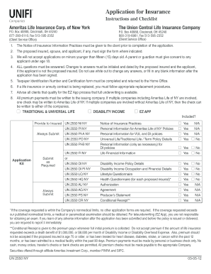 Insurance Application Form