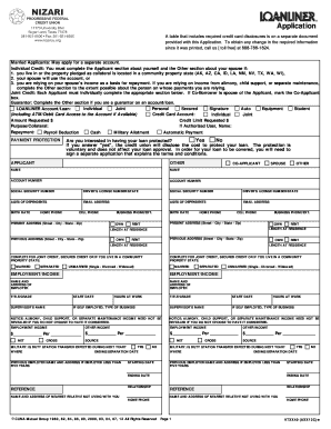 Personal Loan Application Form