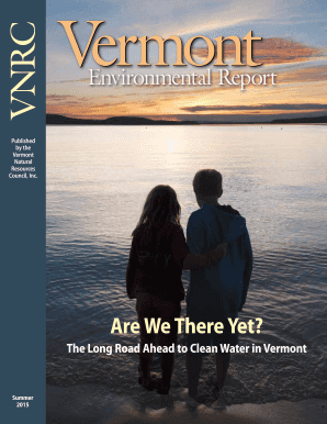 Vermont Clean Water Donation Form