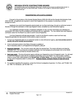 BNEVADA STATE CONTRACTORS BOARDb