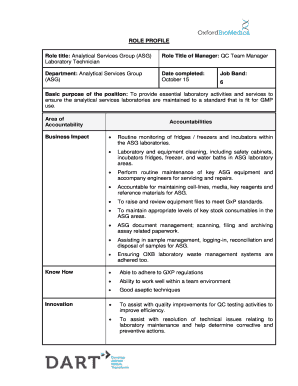Laboratory Technician Job Profile