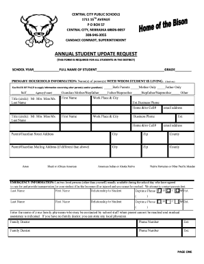Student Handbook Acknowledgment Form