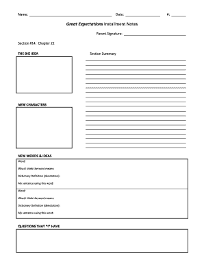 Great Expectations Chapter 22 Reading Notes