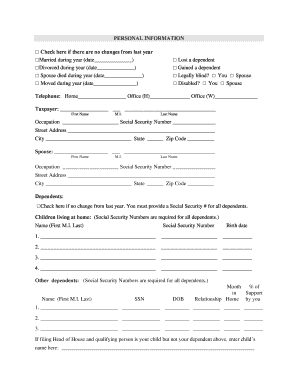 2012 Income Tax Guide & Client Organizer