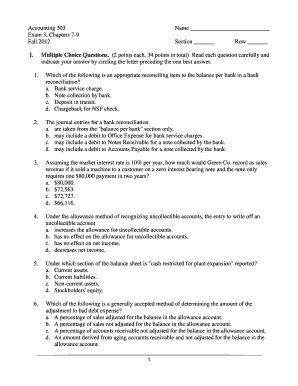 Accounting 303 - cba2 unomaha