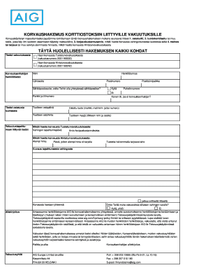 Insurance Claim Form