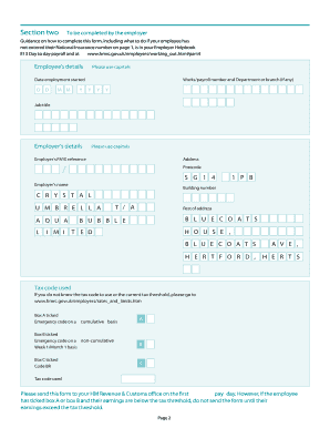 UK Employer's Starter Checklist