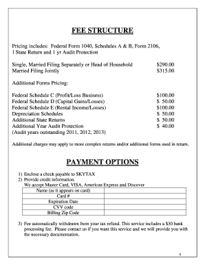 Tax Organizer Form