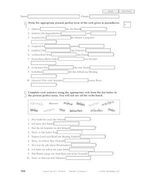 Deutsch Grammatik Arbeitsblatt