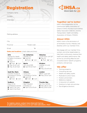 Electrical Utility Safety Rules Review Form