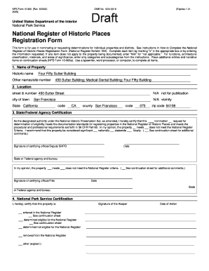 National Register of Historic Places Registration Form