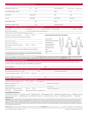 Employee Accident Report
