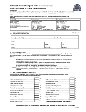 Rollover Contribution Form