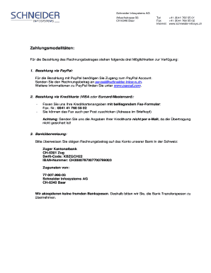 Kreditkarten-Angaben