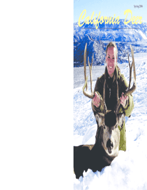 California Deer Association Membership Application