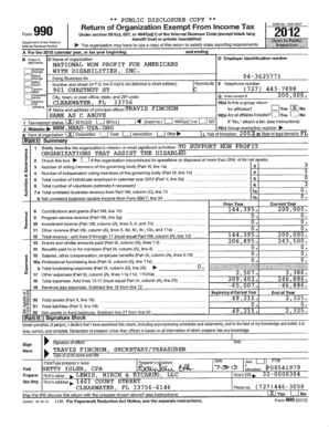 Form 990 Nonprofit Tax Return
