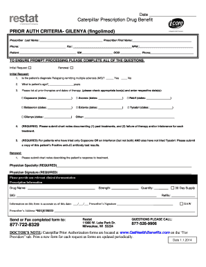 Caterpillar Prescription Drug Benefit Form