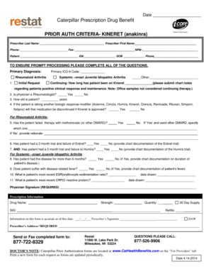 Caterpillar Prescription Drug Benefit Form