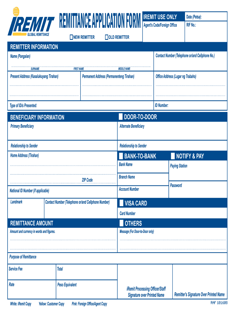 where can i claim money from iremit Preview on Page 1