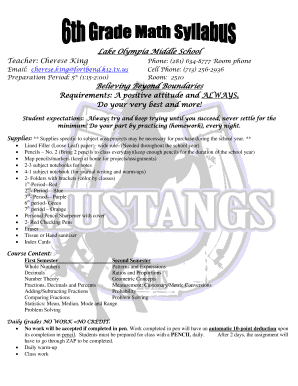 Lake Olympia Middle School Believing Beyond ... - Fort Bend ISD