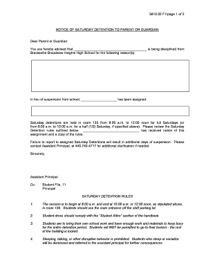 Tardy detention essay picture