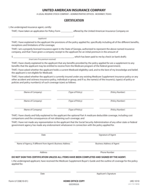 Georgia Medicare Supplement Insurance Agent Certification