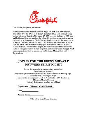 Fillable Online And print out the Chick-fil-A form - CoxHealth Fax ...