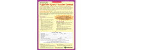 Light the Spark Teacher Contest Entry Form