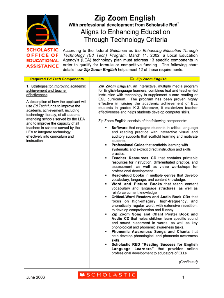 Ed Tech Alignment ck062906 doc Preview on Page 1