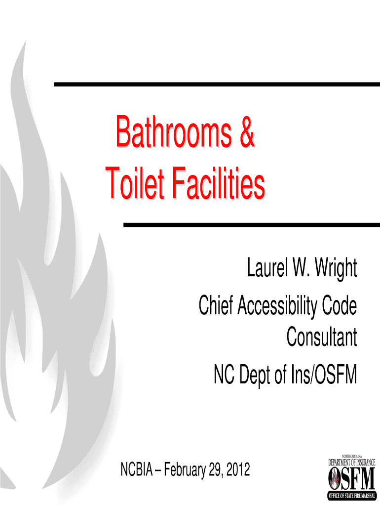 Bathroom and Toilet Facilities Preview on Page 1