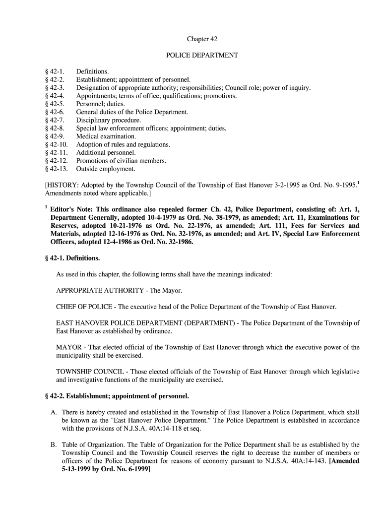 Establishment; appointment of personnel Preview on Page 1