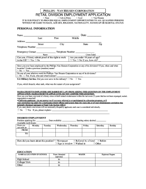 City employment application - 24280613