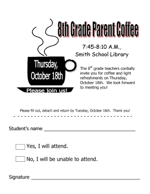 Film continuity sheet pdf - Download Parent Coffee Invitation Form - Ramsey School District