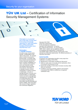 ISO 27001 Information Security Management Certification