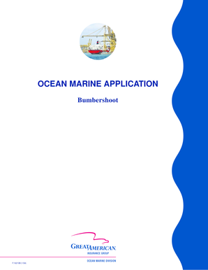 Ocean Marine Application Form